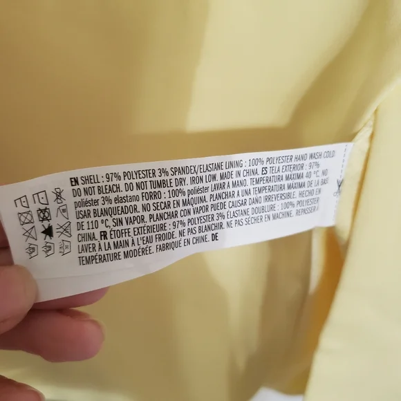 NWT Endless Rose Single Breasted Blazer Lemon Butter Yellow XS - Picture 6 of 9